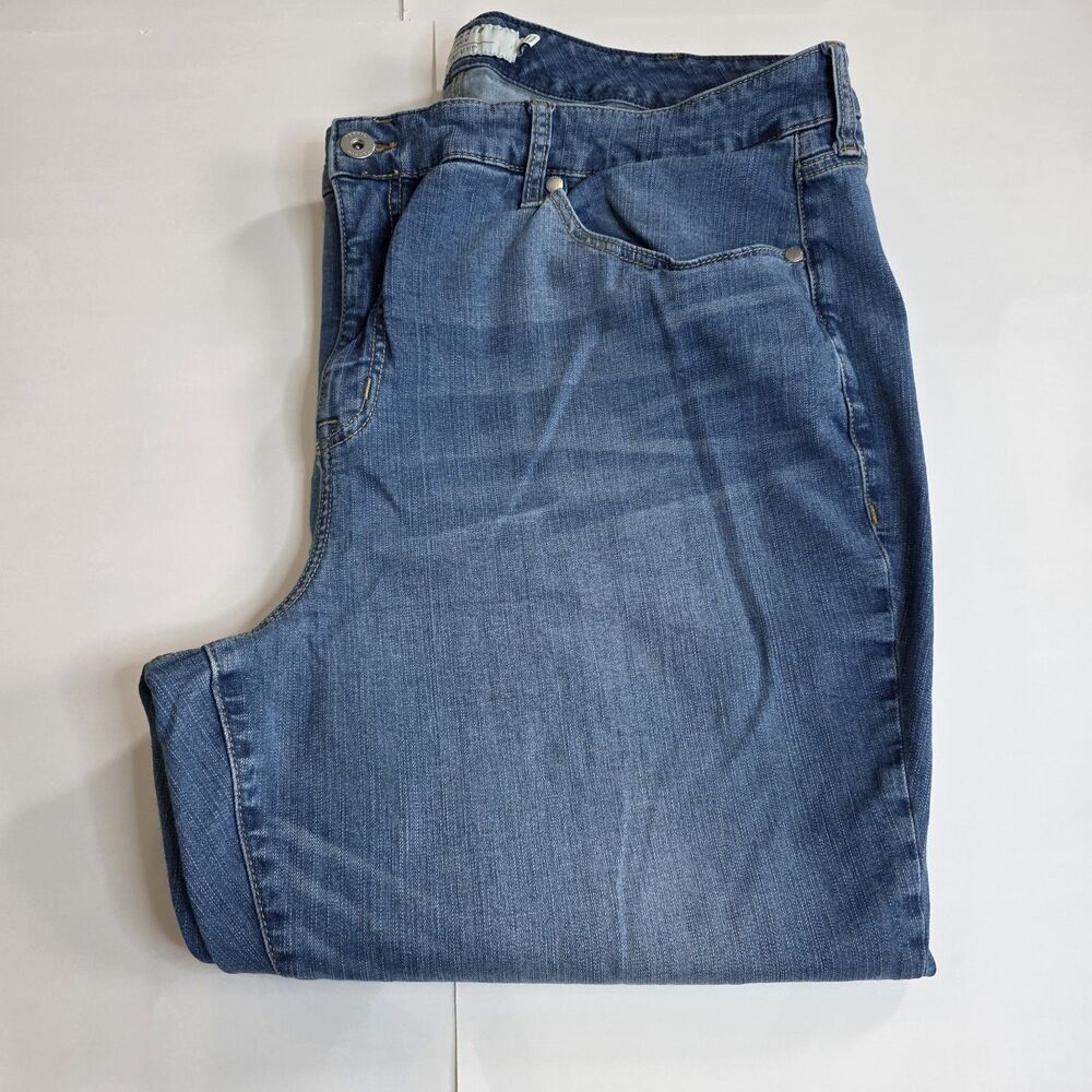 Torrid Bootcut Flare Stretch High Rise Jeans Women's Plus Size 24 Medium Wash